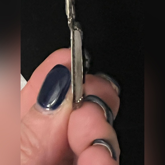 Vintage Camphor Glass Onyx Necklace - Picture 11 of 15